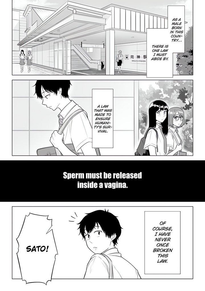 In a World Where Males Are Nearly Extinct, Semen Has Become a Precious Resource - Chapter 1 Page 5