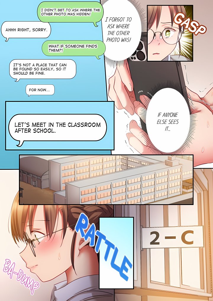 Sent to the Wrong Chat: Blackmailed by One of the Thirty Boys in My Class! (Uncensored) - Chapter 3 Page 23