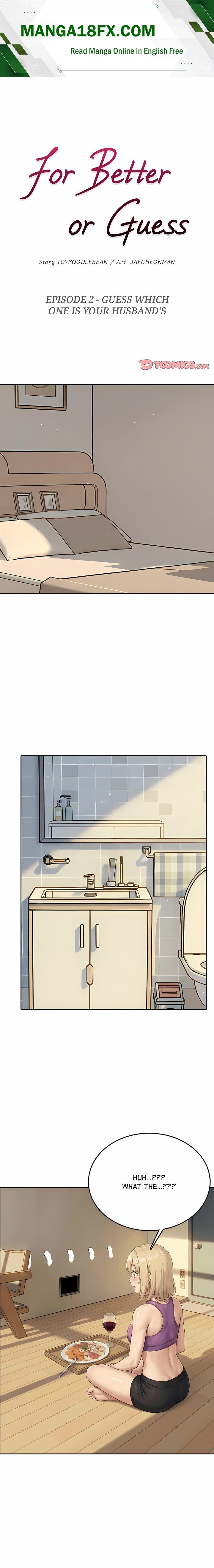 For Better or Guess - Chapter 2 Page 1