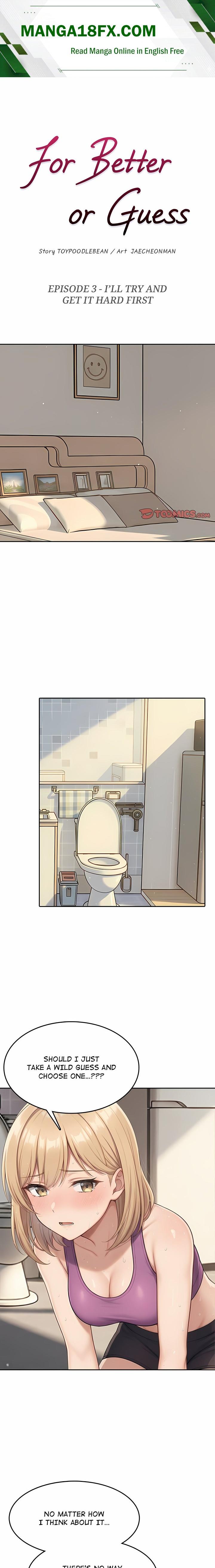 For Better or Guess - Chapter 3 Page 1