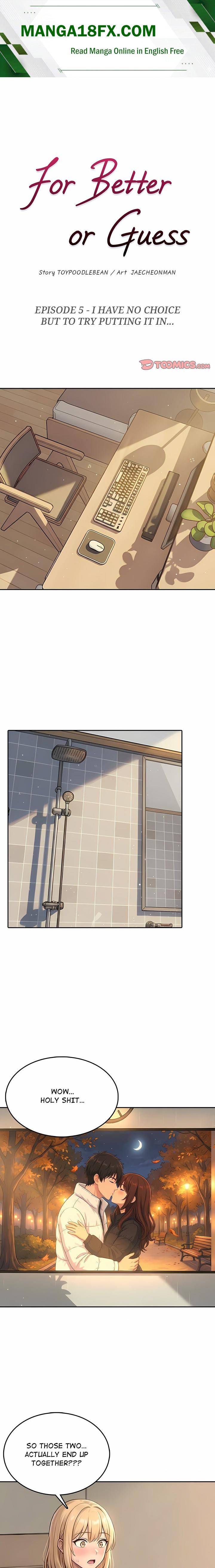 For Better or Guess - Chapter 5 Page 1
