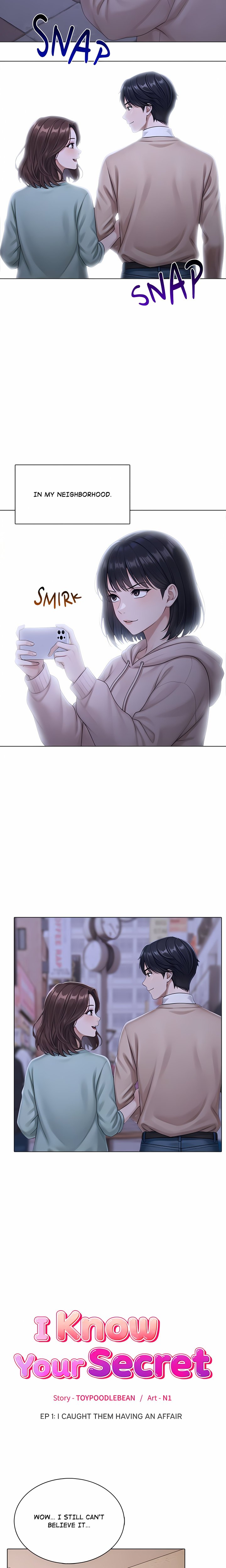 I Know Your Secret - Chapter 1 Page 3