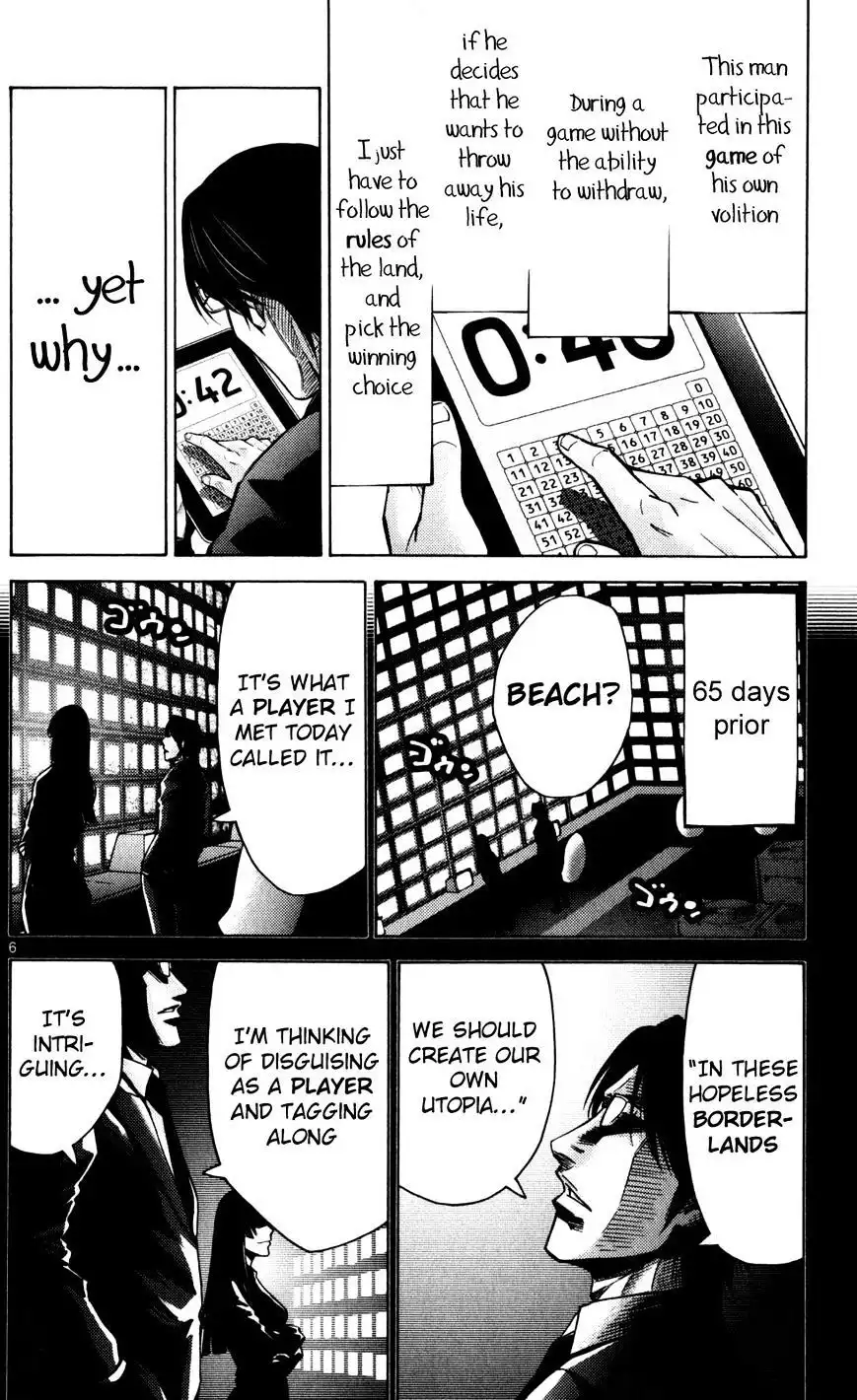 Alice in Borderland - Chapter 51.5 Page 6