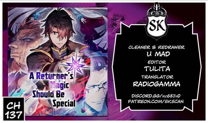 A Returner's Magic Should Be Special - Chapter 137 Page 1