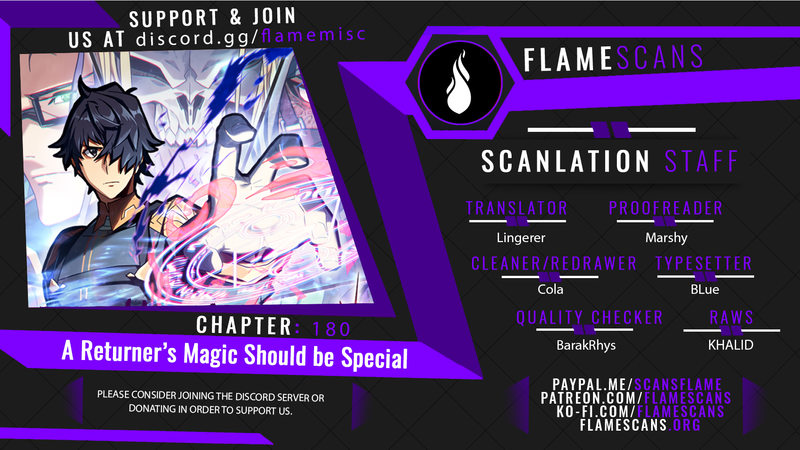 A Returner's Magic Should Be Special - Chapter 180 Page 1