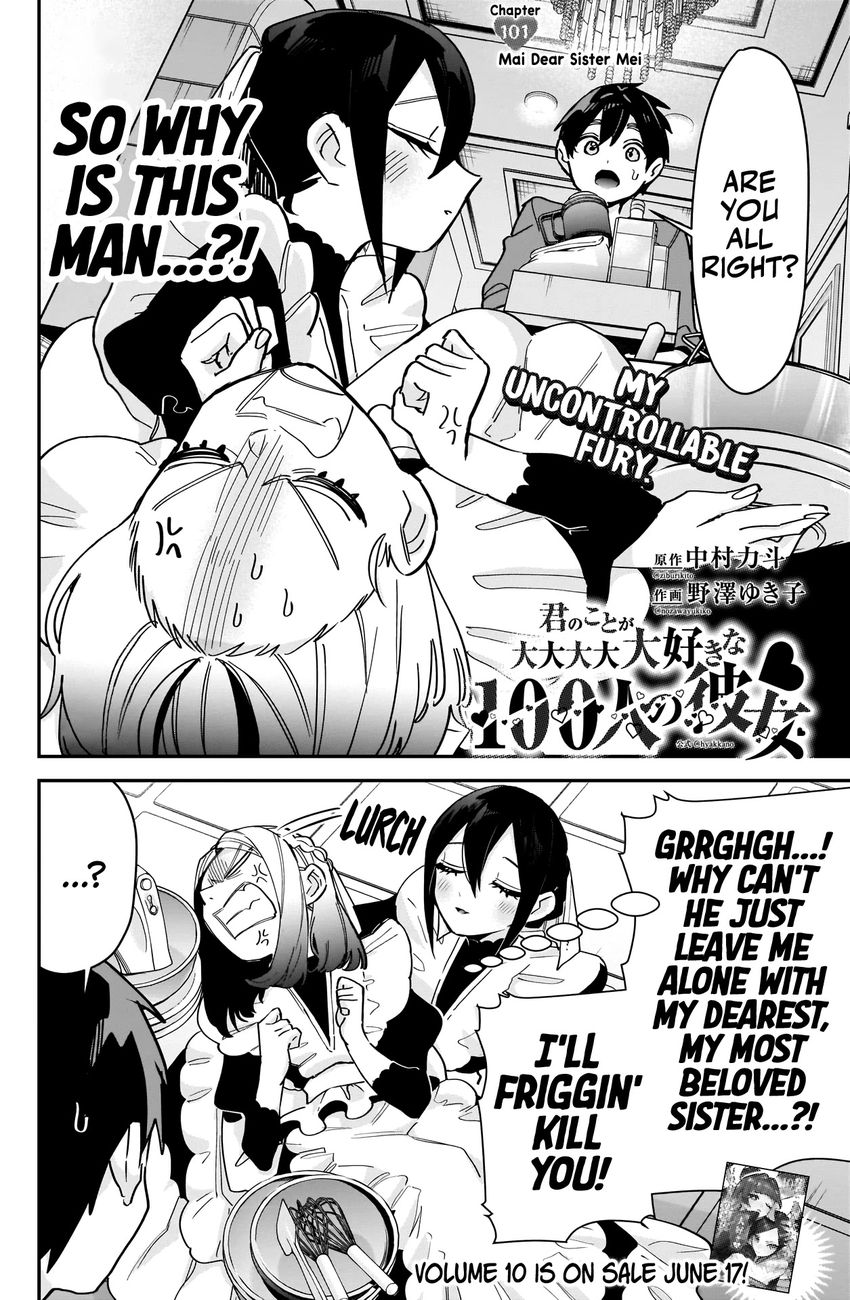 The 100 Girlfriends Who Really, Really, Really, Really, Really Love You - Chapter 101 Page 3