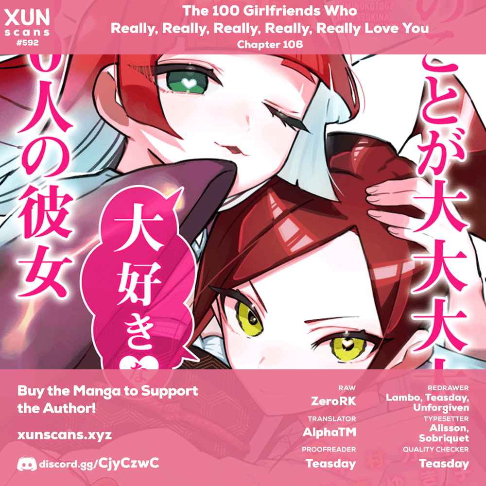 The 100 Girlfriends Who Really, Really, Really, Really, Really Love You - Chapter 106 Page 1