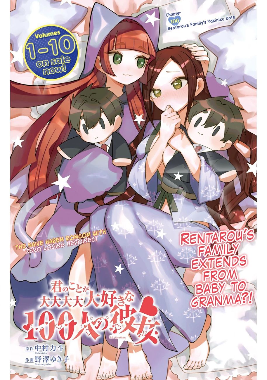 The 100 Girlfriends Who Really, Really, Really, Really, Really Love You - Chapter 106 Page 2