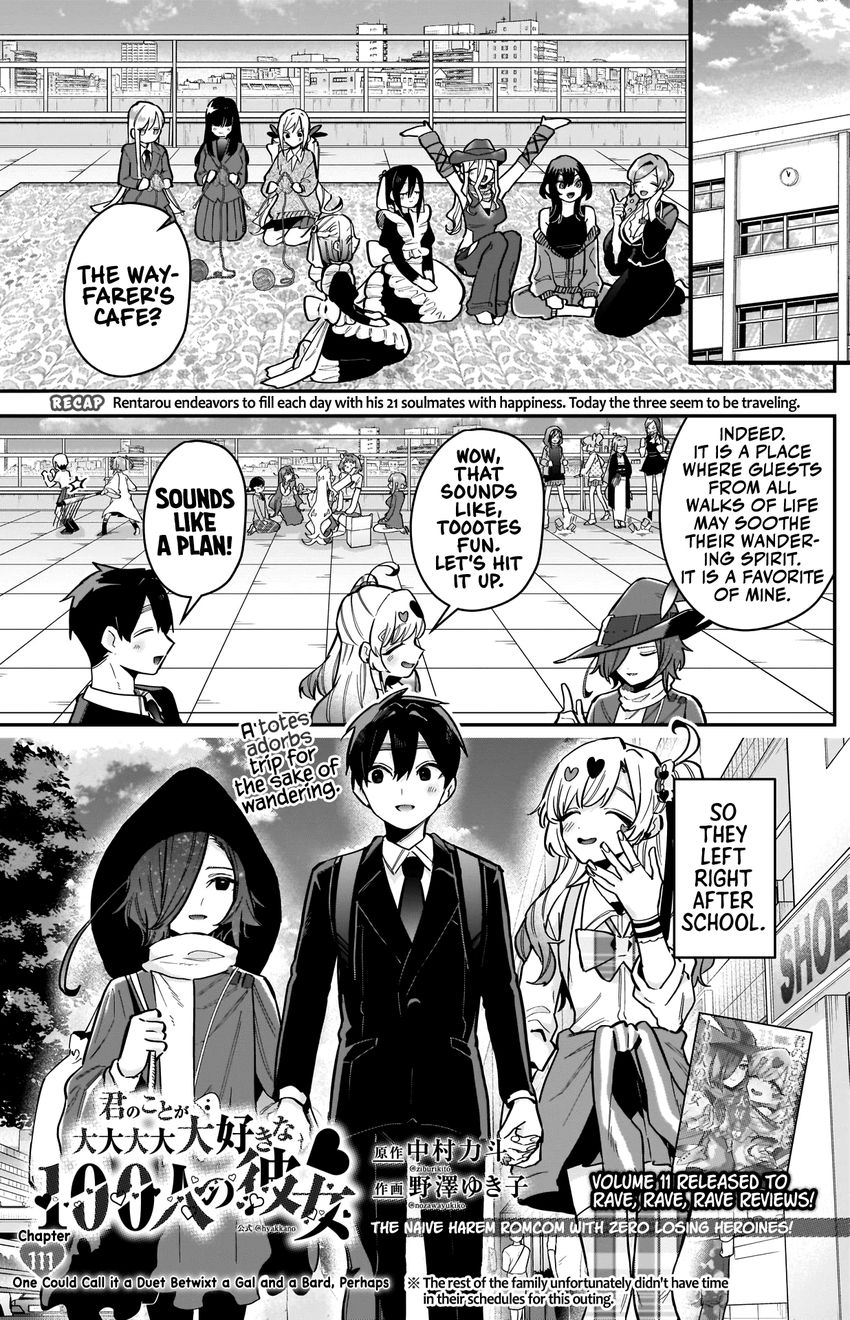 The 100 Girlfriends Who Really, Really, Really, Really, Really Love You - Chapter 111 Page 2