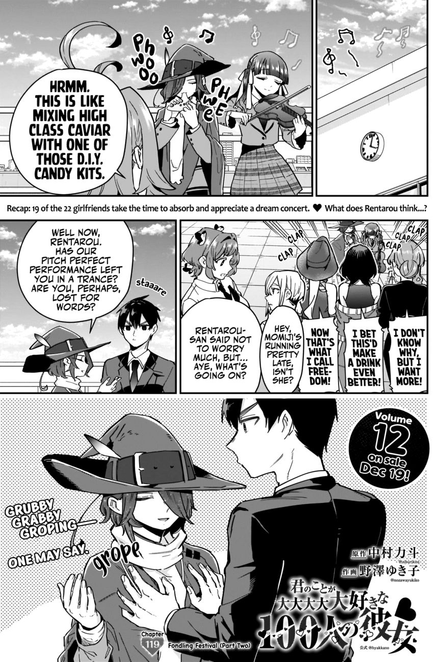 The 100 Girlfriends Who Really, Really, Really, Really, Really Love You - Chapter 119 Page 2