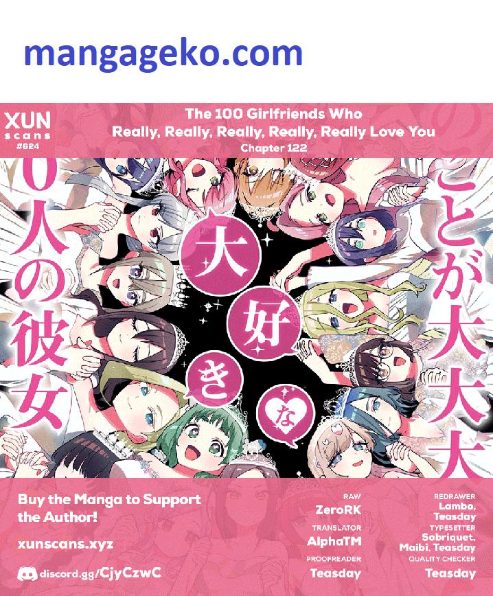 The 100 Girlfriends Who Really, Really, Really, Really, Really Love You - Chapter 122 Page 1