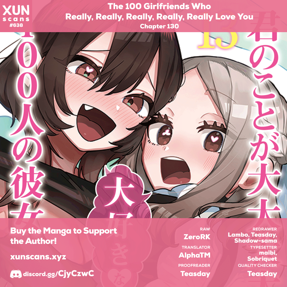 The 100 Girlfriends Who Really, Really, Really, Really, Really Love You - Chapter 130 Page 1