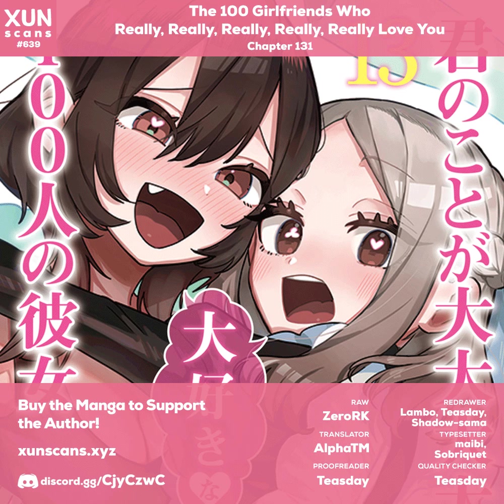 The 100 Girlfriends Who Really, Really, Really, Really, Really Love You - Chapter 131 Page 1