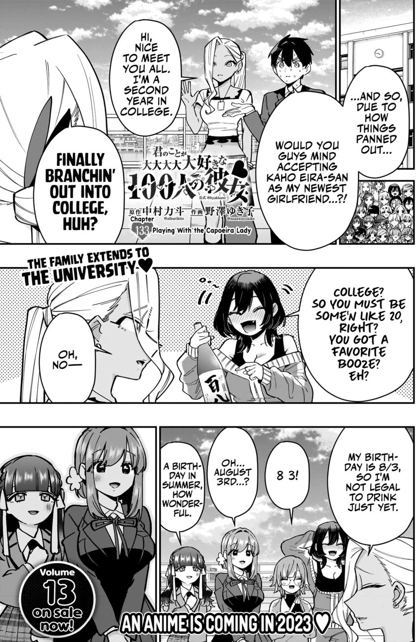 The 100 Girlfriends Who Really, Really, Really, Really, Really Love You - Chapter 133 Page 2