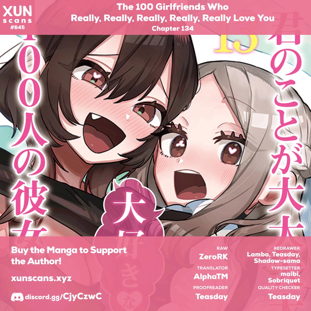 The 100 Girlfriends Who Really, Really, Really, Really, Really Love You - Chapter 134 Page 1