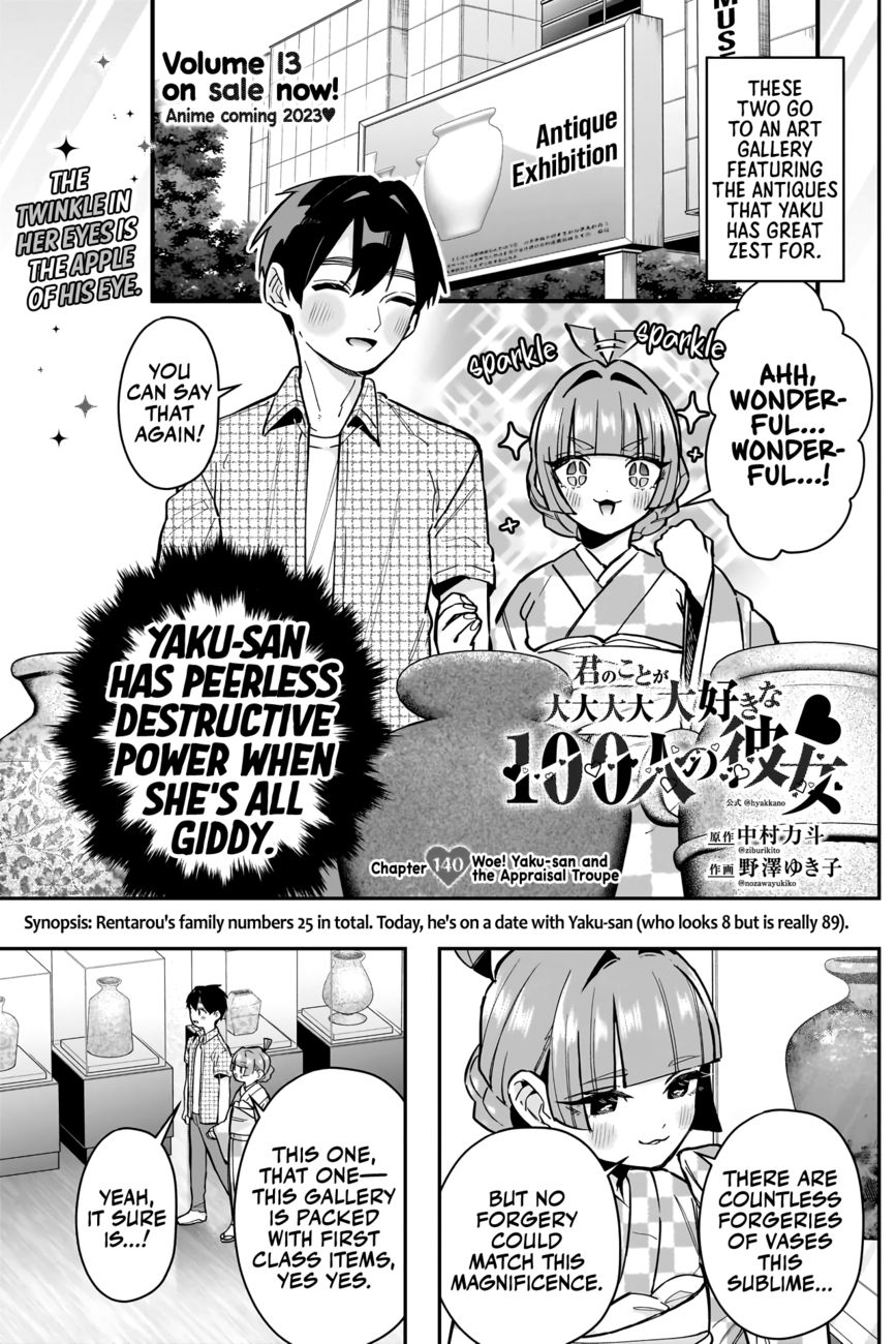 The 100 Girlfriends Who Really, Really, Really, Really, Really Love You - Chapter 140 Page 2