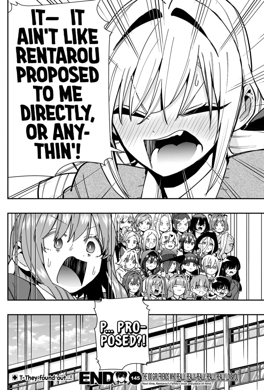 The 100 Girlfriends Who Really, Really, Really, Really, Really Love You - Chapter 145 Page 17