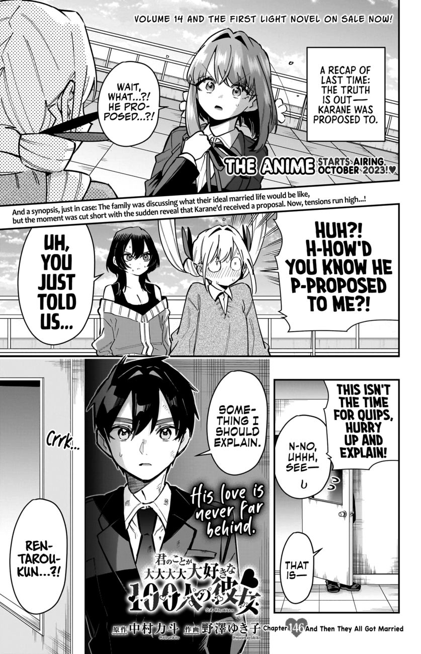 The 100 Girlfriends Who Really, Really, Really, Really, Really Love You - Chapter 146 Page 2