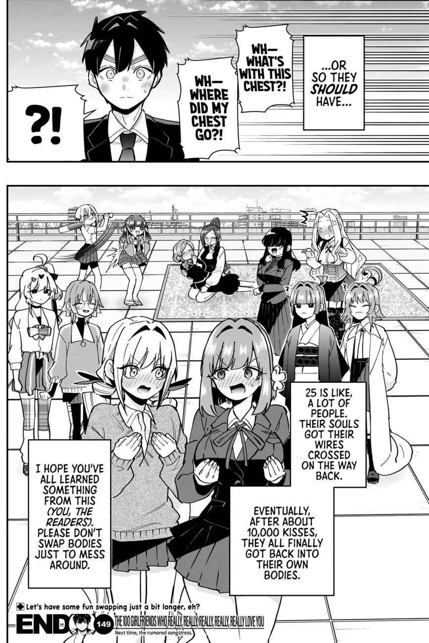The 100 Girlfriends Who Really, Really, Really, Really, Really Love You - Chapter 149 Page 20