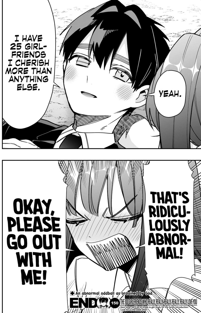 The 100 Girlfriends Who Really, Really, Really, Really, Really Love You - Chapter 150 Page 21