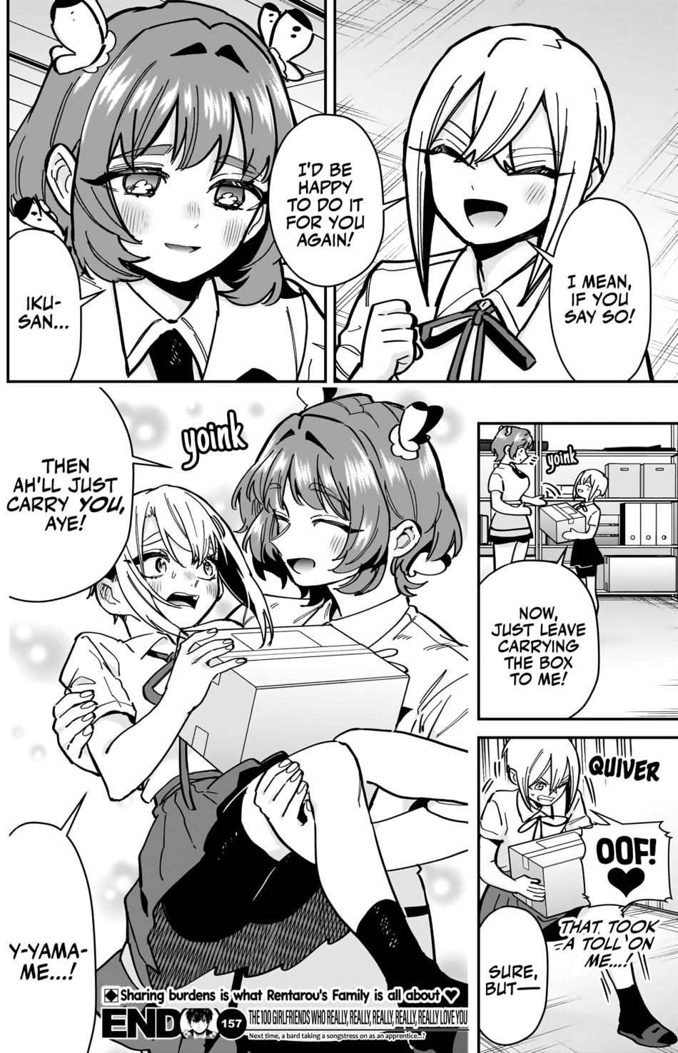 The 100 Girlfriends Who Really, Really, Really, Really, Really Love You - Chapter 157 Page 21