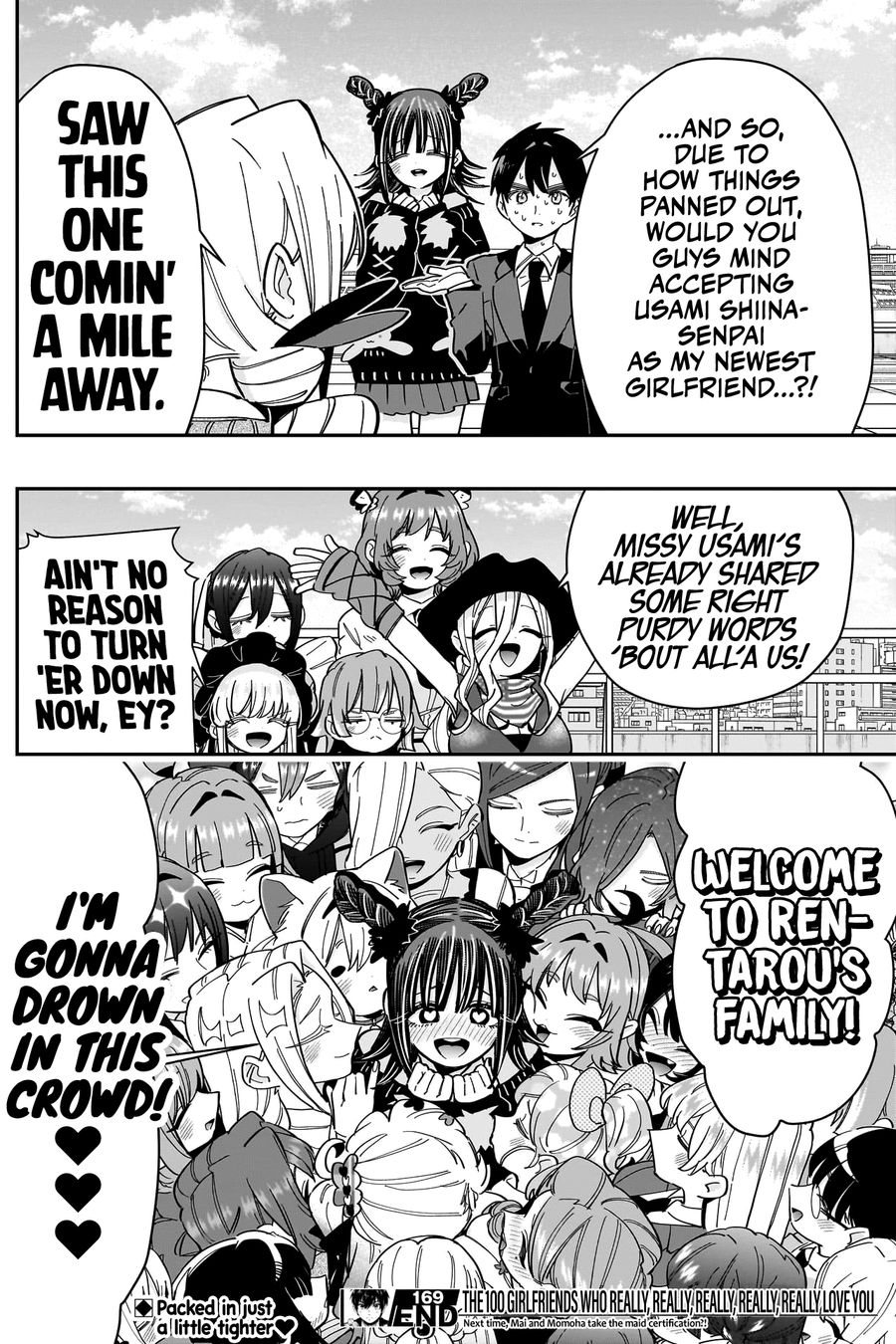 The 100 Girlfriends Who Really, Really, Really, Really, Really Love You - Chapter 169 Page 22