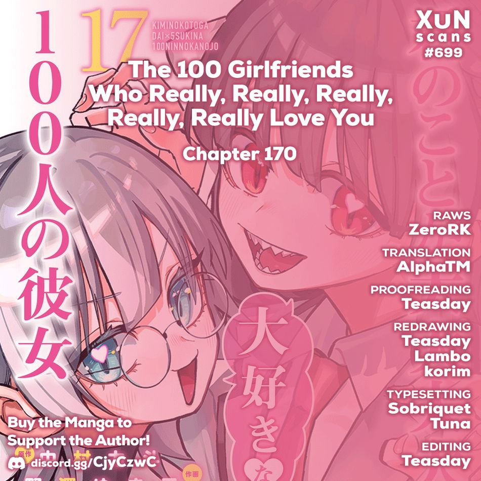 The 100 Girlfriends Who Really, Really, Really, Really, Really Love You - Chapter 170 Page 1