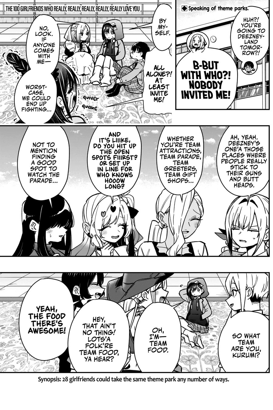 The 100 Girlfriends Who Really, Really, Really, Really, Really Love You - Chapter 176 Page 2