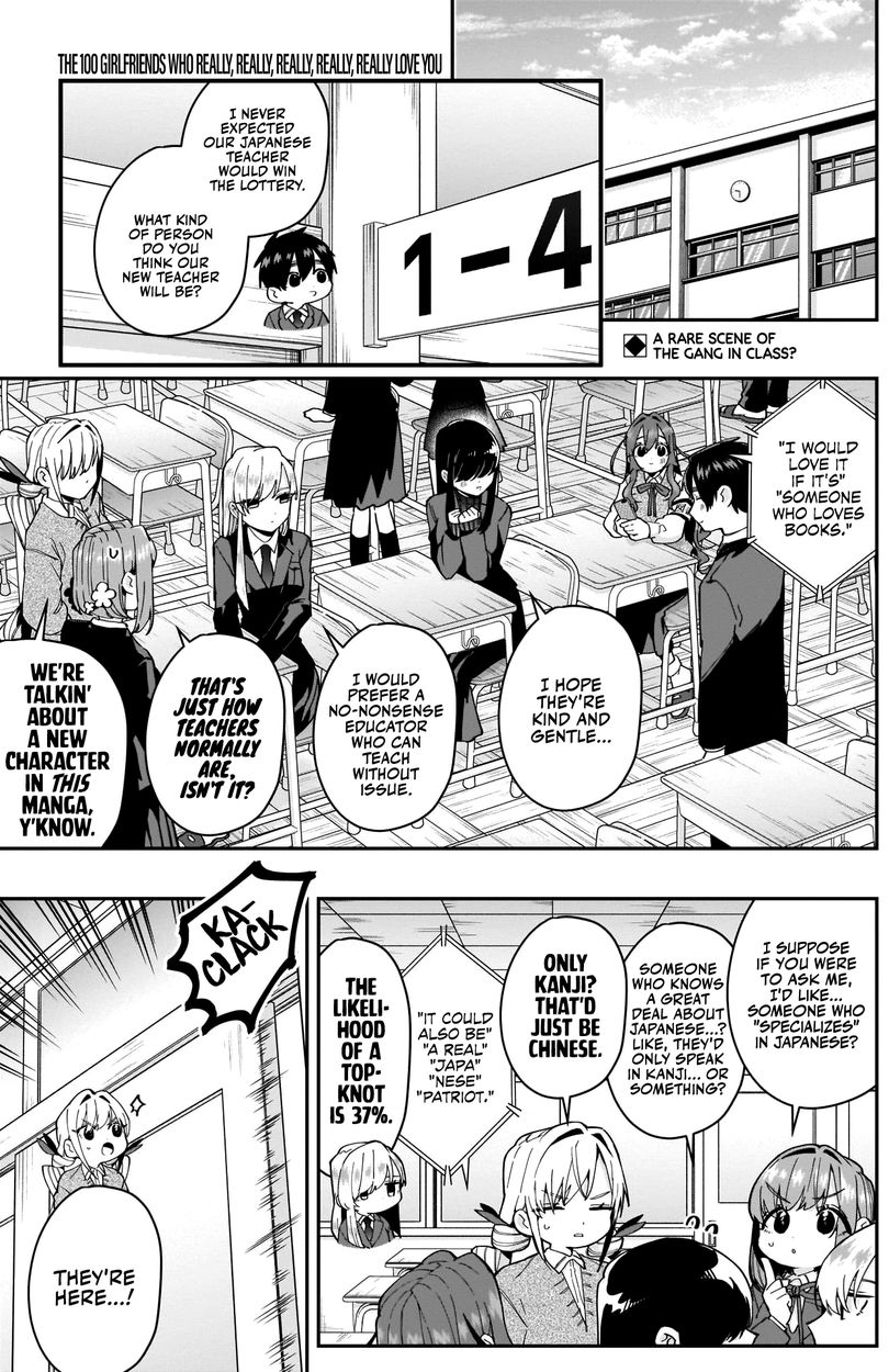 The 100 Girlfriends Who Really, Really, Really, Really, Really Love You - Chapter 57 Page 2