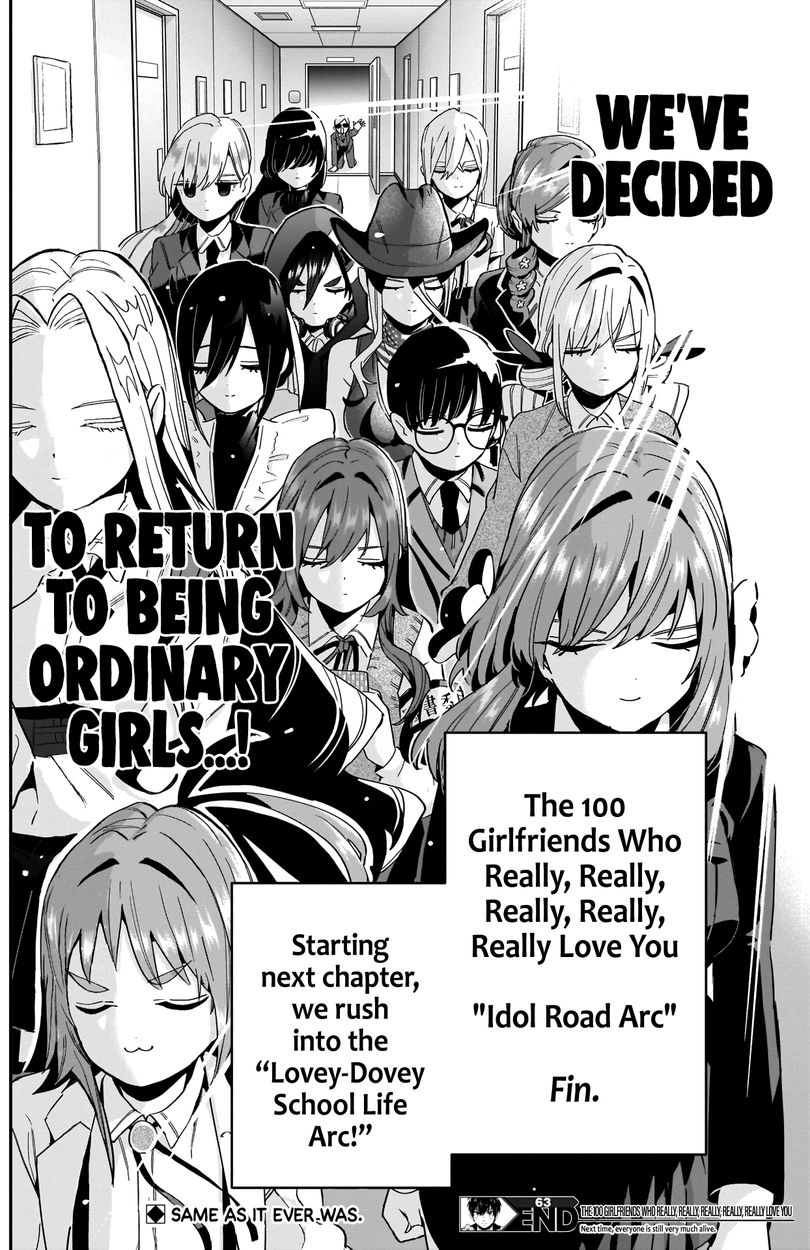 The 100 Girlfriends Who Really, Really, Really, Really, Really Love You - Chapter 63 Page 20