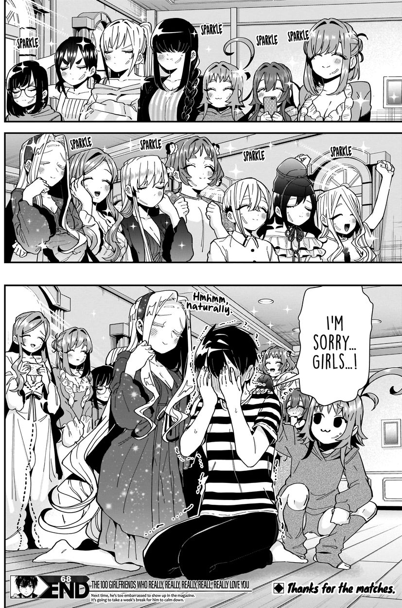 The 100 Girlfriends Who Really, Really, Really, Really, Really Love You - Chapter 68 Page 19