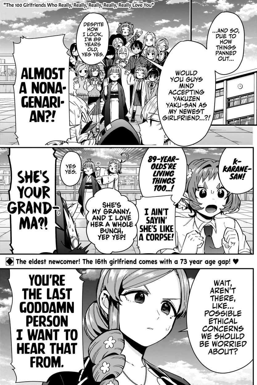 The 100 Girlfriends Who Really, Really, Really, Really, Really Love You - Chapter 76 Page 3