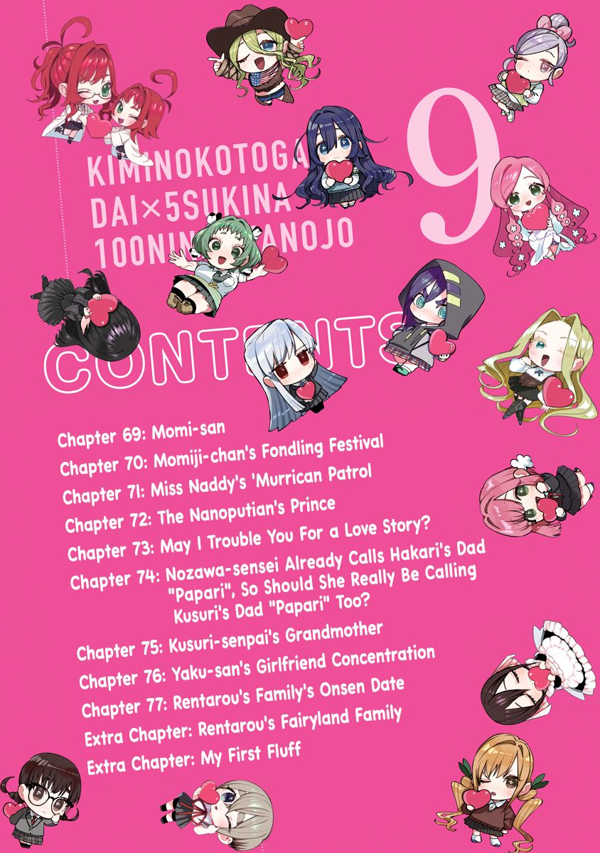 The 100 Girlfriends Who Really, Really, Really, Really, Really Love You - Chapter 77.5 Page 4