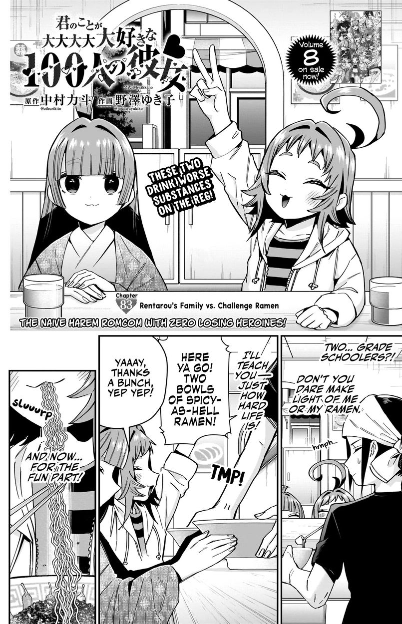 The 100 Girlfriends Who Really, Really, Really, Really, Really Love You - Chapter 83 Page 3