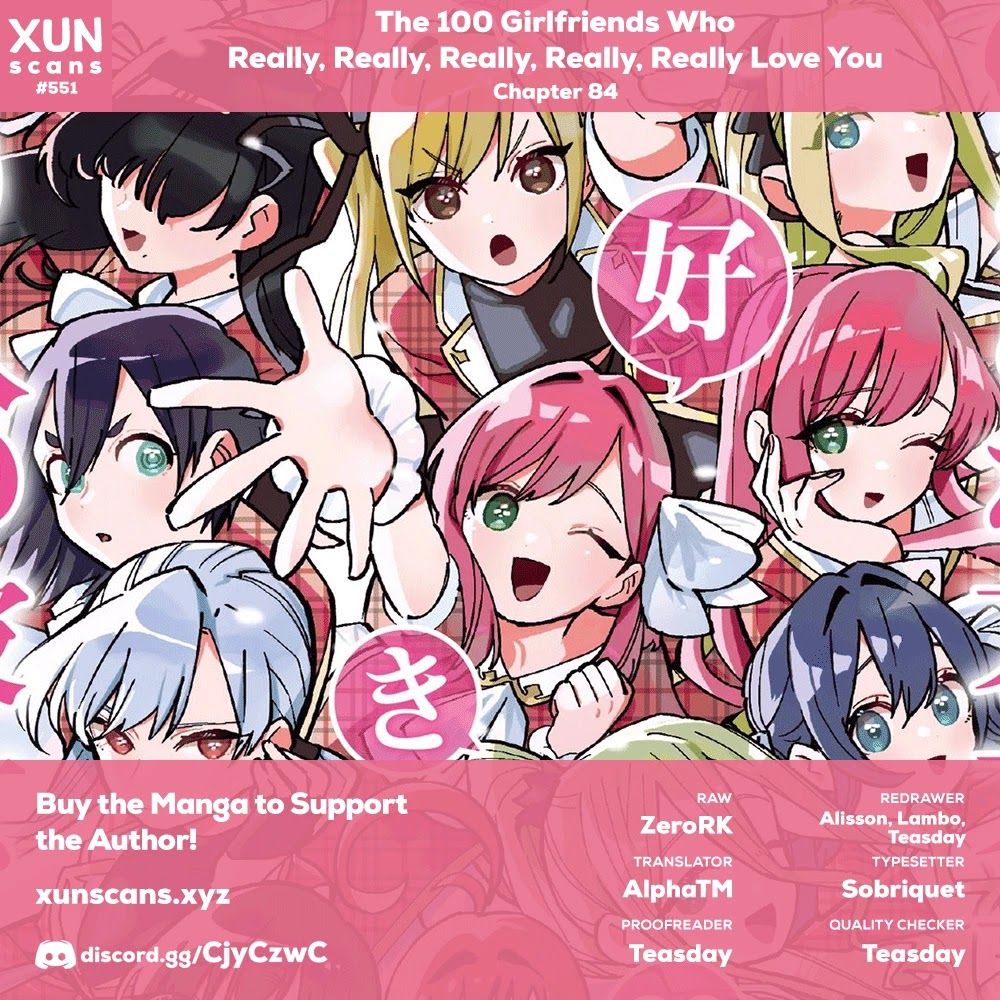 The 100 Girlfriends Who Really, Really, Really, Really, Really Love You - Chapter 84 Page 1