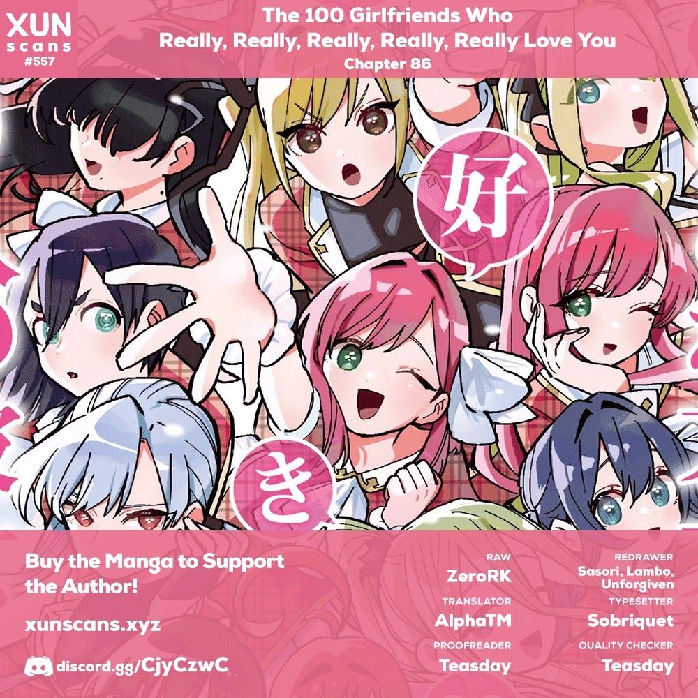 The 100 Girlfriends Who Really, Really, Really, Really, Really Love You - Chapter 86 Page 1