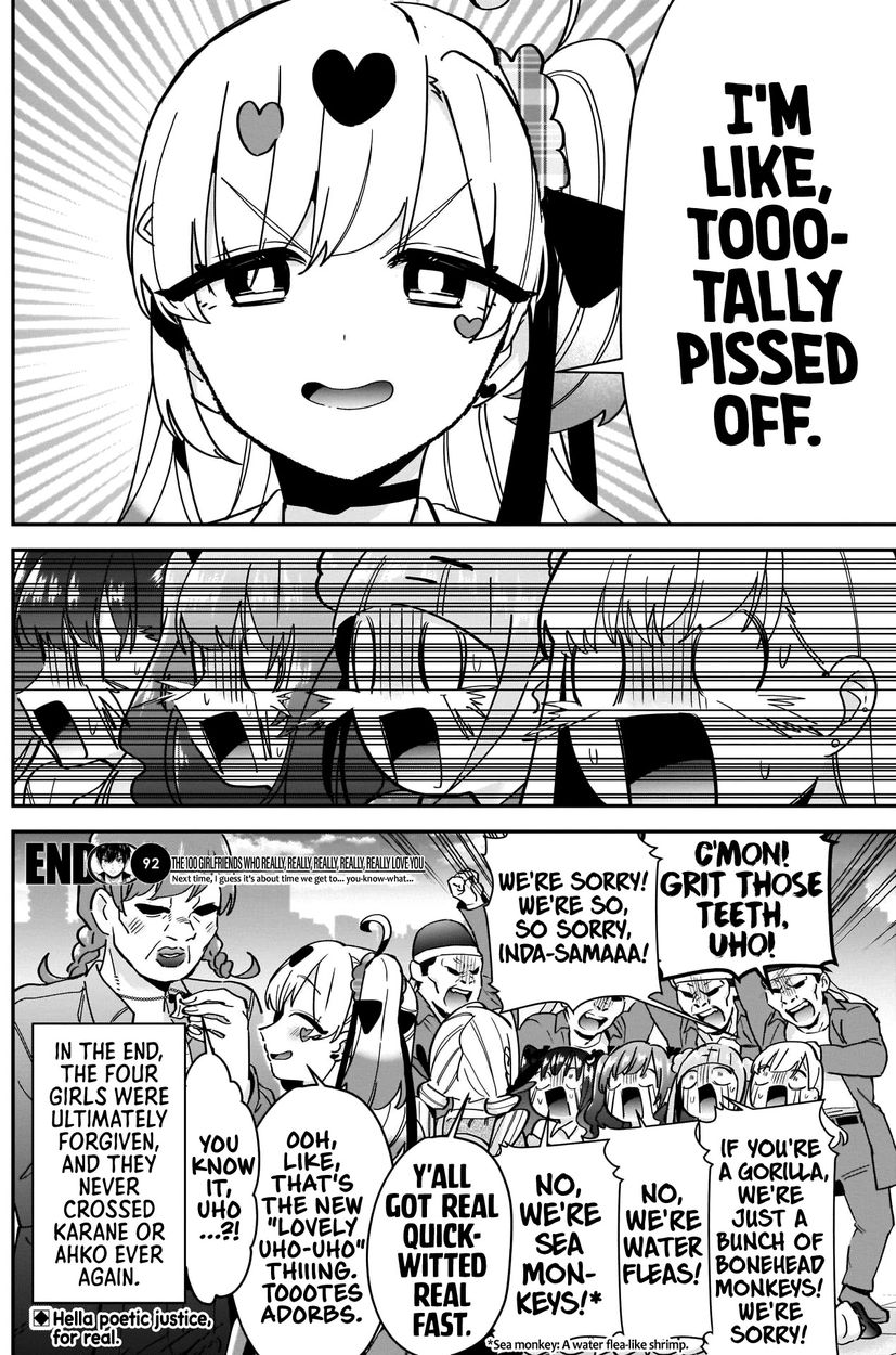 The 100 Girlfriends Who Really, Really, Really, Really, Really Love You - Chapter 92 Page 21