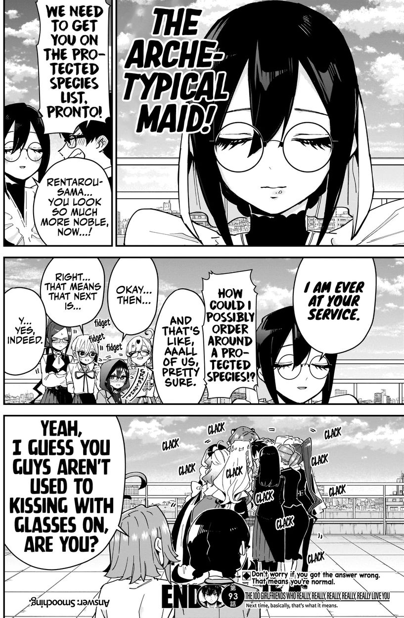 The 100 Girlfriends Who Really, Really, Really, Really, Really Love You - Chapter 93 Page 21