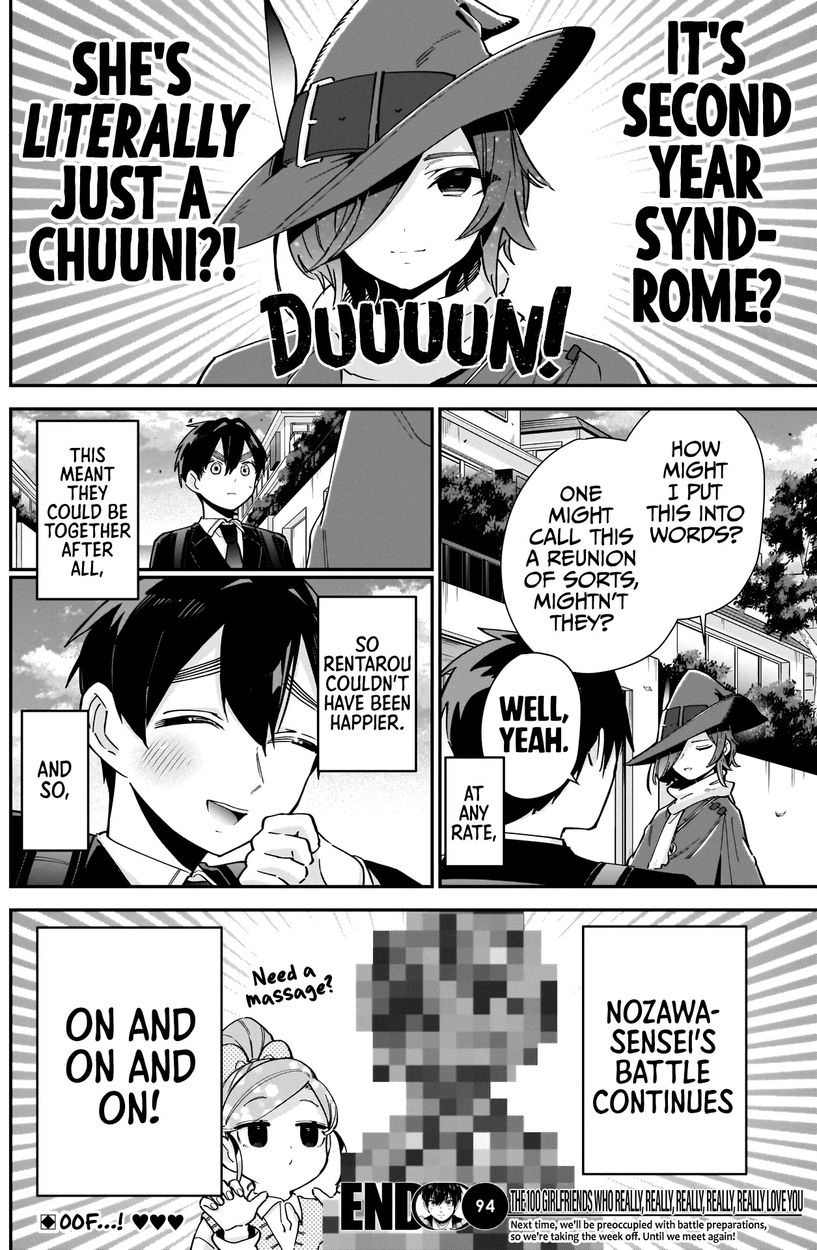 The 100 Girlfriends Who Really, Really, Really, Really, Really Love You - Chapter 94 Page 21