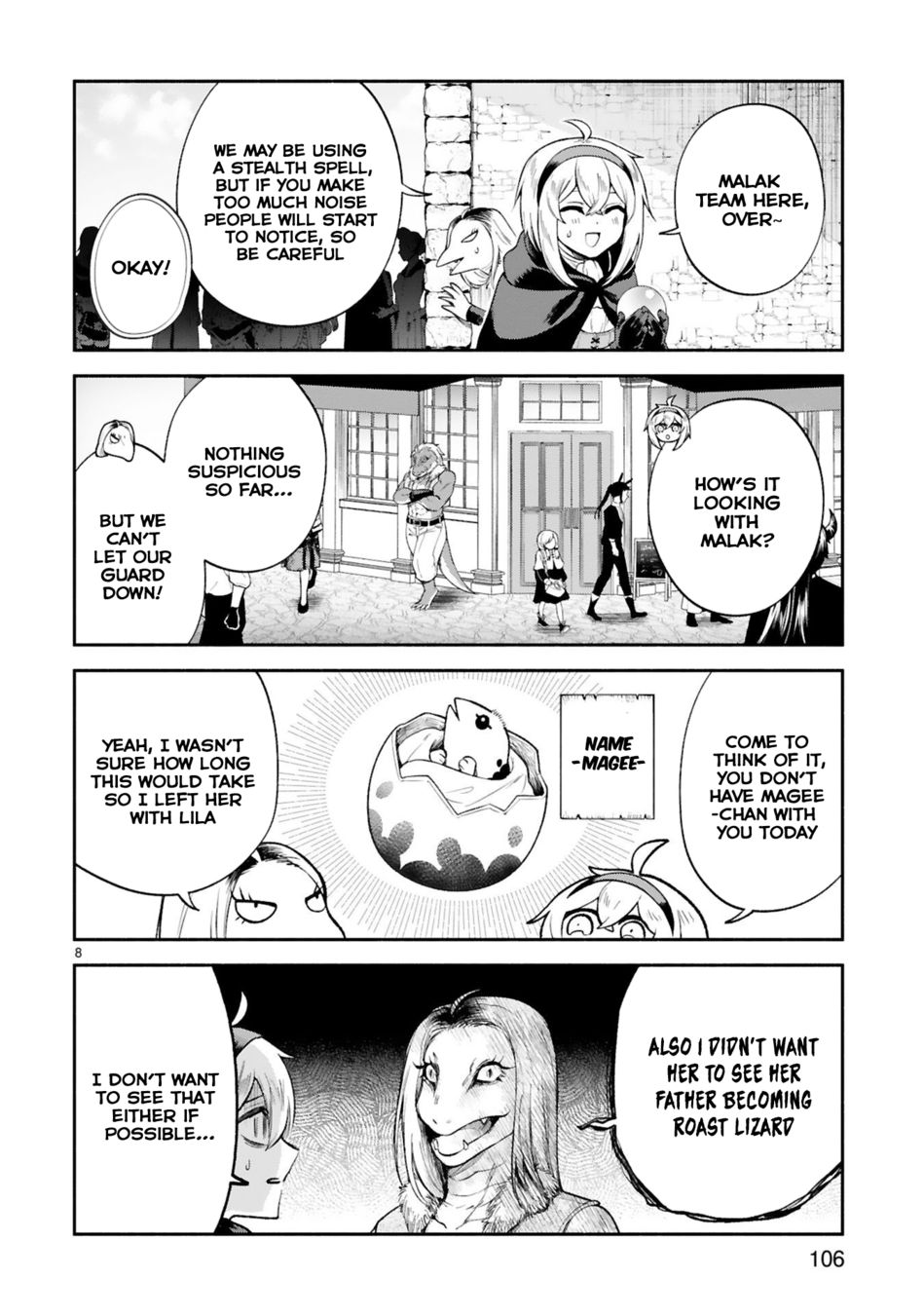 Dekoboko Majo no Oyako Jijou - Chapter 33 Page 8