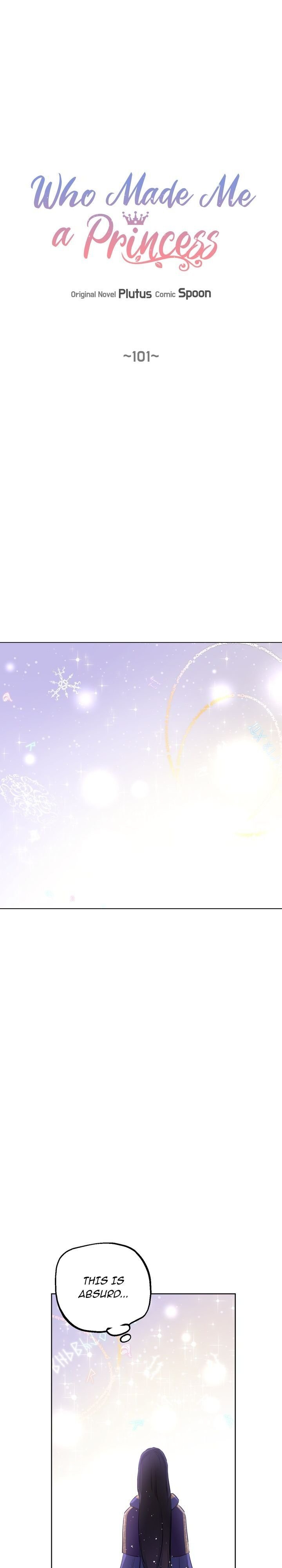 Who Made Me a Princess - Chapter 101 Page 1
