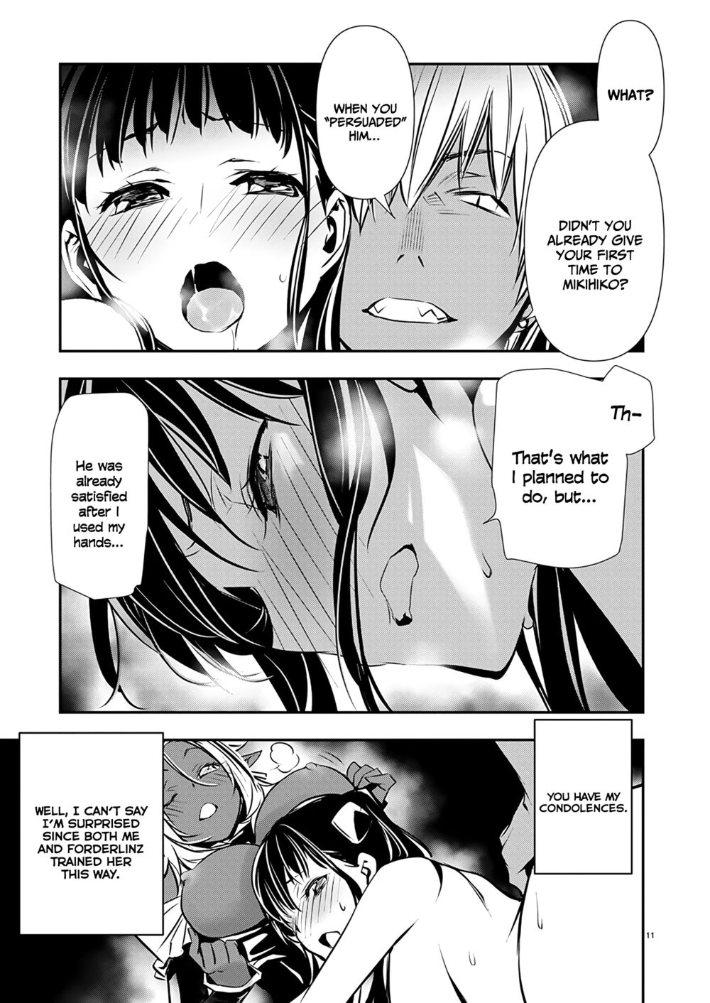 Isekai NTR: Shinyuu no Onna wo Saikyou Skill de Otosu Houhou - Chapter 47 Page 12