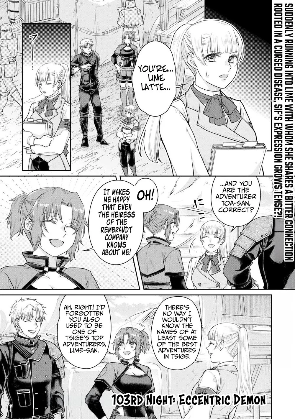 Tsuki ga Michibiku Isekai Douchuu - Chapter 103 Page 2