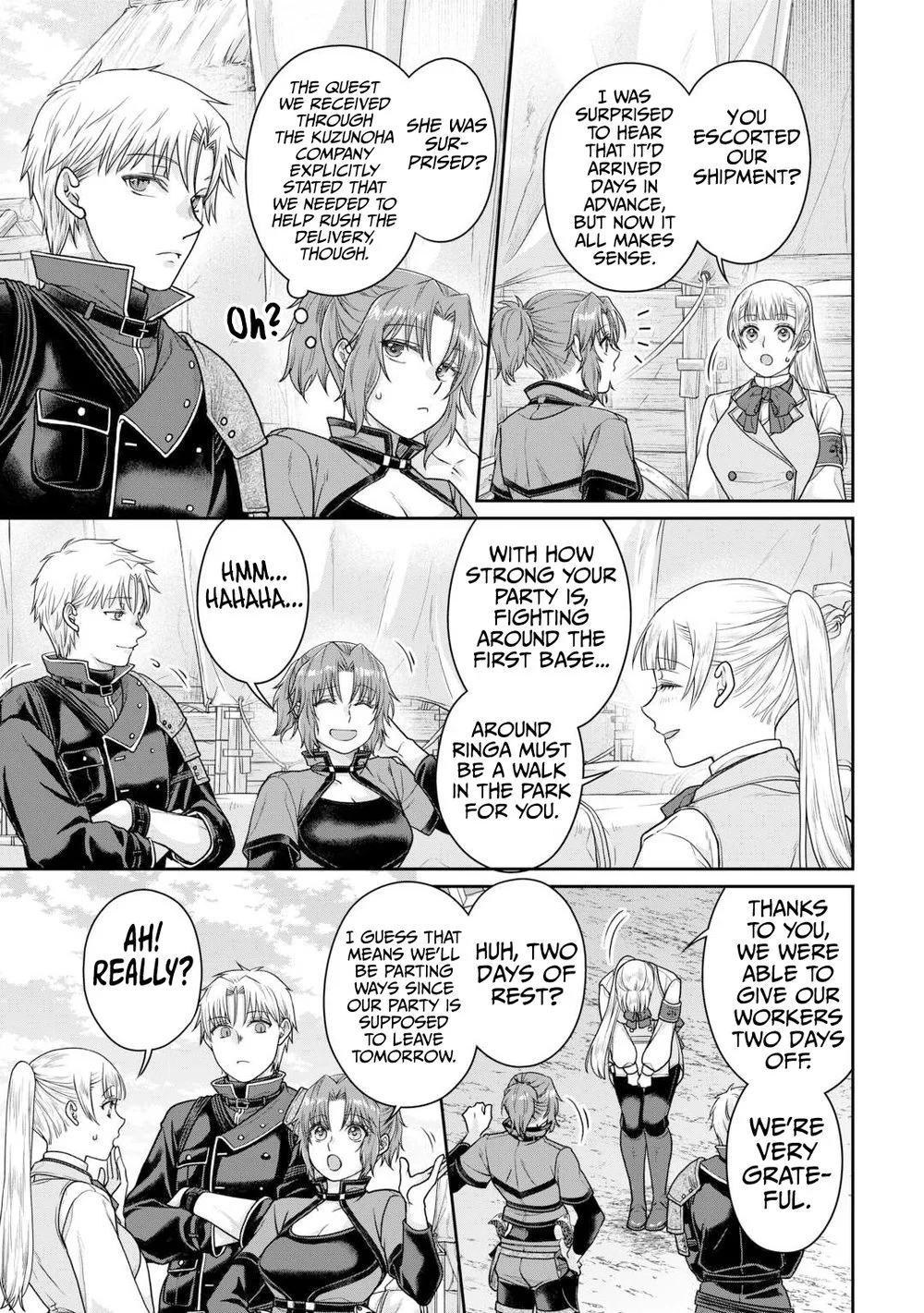 Tsuki ga Michibiku Isekai Douchuu - Chapter 103 Page 4