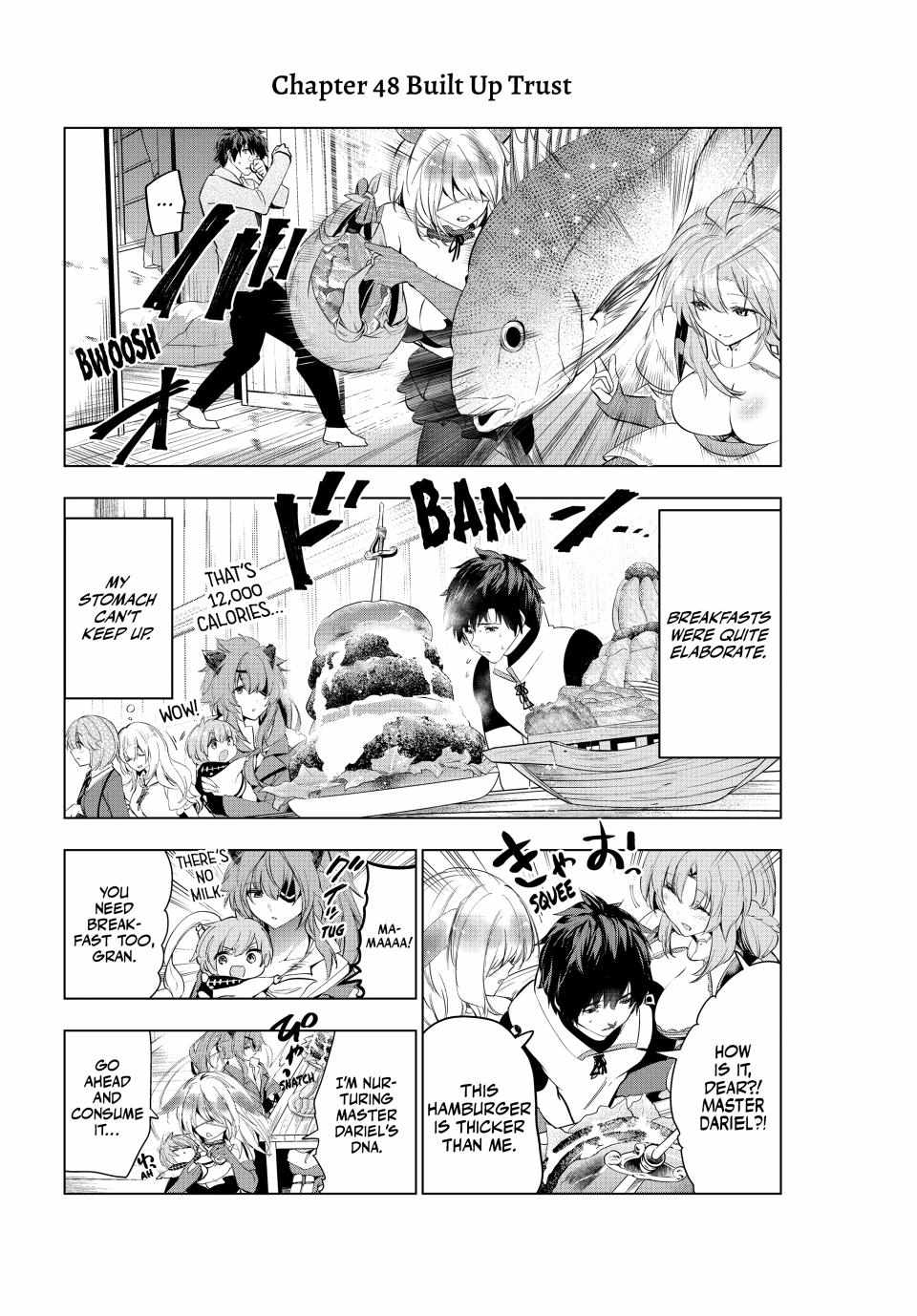 Kaiko sareta Ankoku Heishi (30-dai) no Slow na Second Life - Chapter 48 Page 3