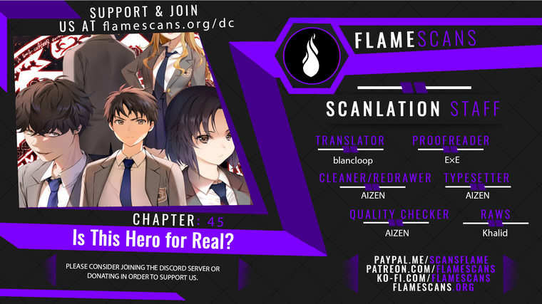 Is this Hero for Real? - Chapter 45 Page 1