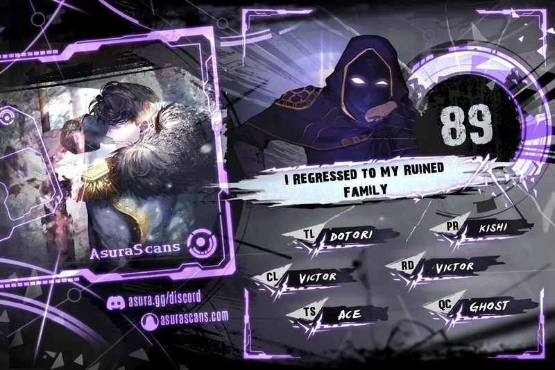 I Regressed to My Ruined Family - Chapter 89 Page 1