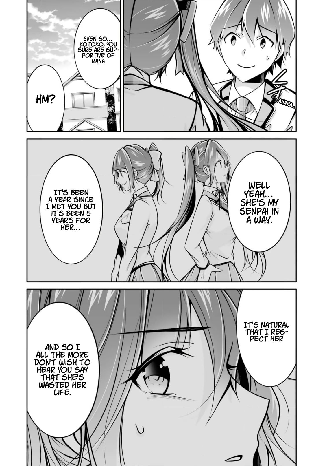 Real no Heroine wa Irimasen! - Chapter 108 Page 14