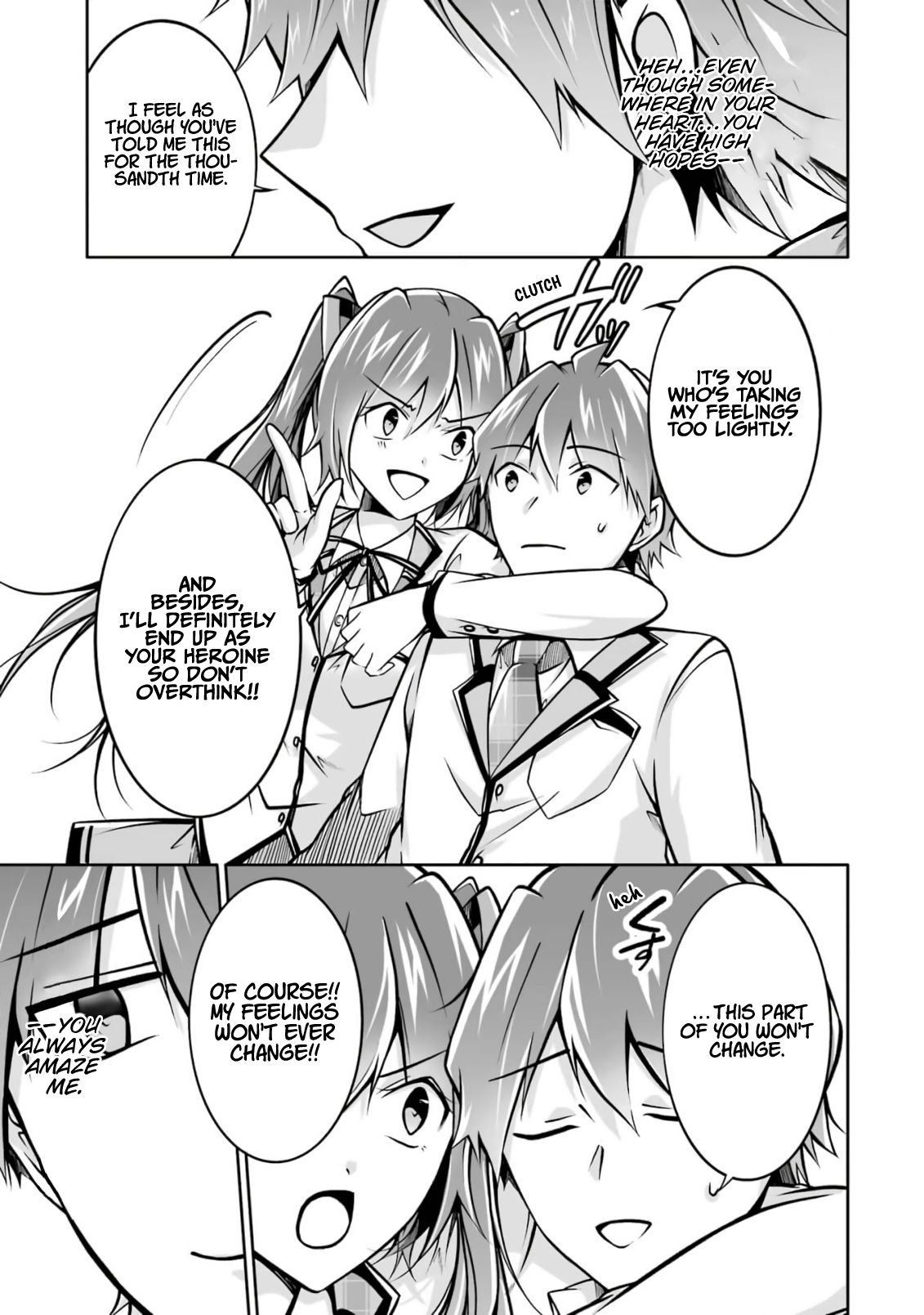 Real no Heroine wa Irimasen! - Chapter 108 Page 17