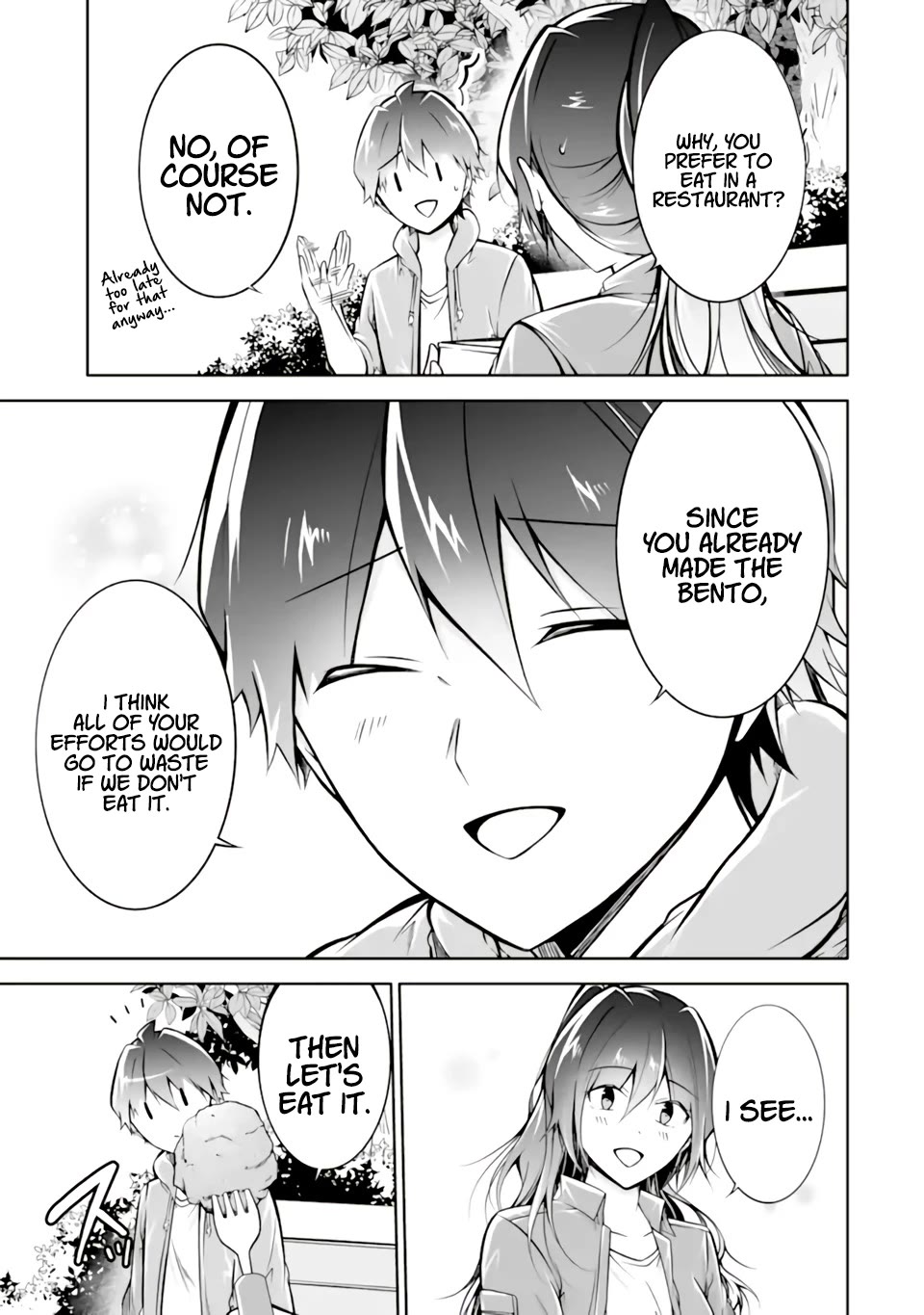 Real no Heroine wa Irimasen! - Chapter 116 Page 12